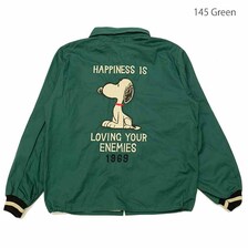 TAILOR TOYO &times; PEANUTS COTTON TWILL SNOOPY VIETNAM JACKET - SNOOPY 1969 - TT15231画像