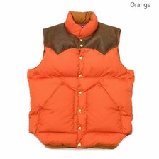 WAREHOUSE Lot 2188 ROCKY MOUNTAIN &times; WAREHOUSE NYLON DOWN VEST画像