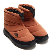 THE NORTH FACE NUPTSE BOOTIE WP VI SHORT SE PINECONE BROWN&times;TNF BLACK NF52278-PK画像