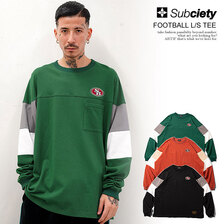 Subciety FOOTBALL L/S TEE 102-44824画像