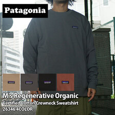 patagonia 22FW M's Regenerative Organic Certified Cotton Crewneck Sweatshirt 26346画像