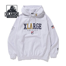 X-LARGE XL LABEL SOUVENIR HOODED SWEAT 101224012017画像
