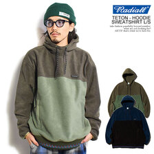 RADIALL TETON - HOODIE SWEATSHIRT L/S RAD-22AW-CUT009画像