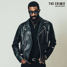 CRIMIE LAMB LEATHER W RIDERS JACKET CR1-02B5-JK05画像