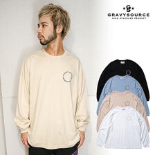 GRAVYSOURCE CIRCLE L/S TEE GS22-ACS02画像