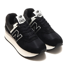 new balance WL574ZAB BLACK画像