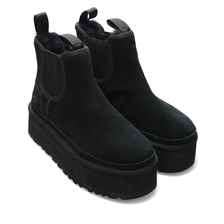 UGG W NEUMEL PLATFORM CHELSEA BLACK 1134526-BLK画像