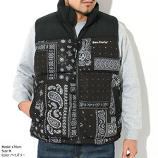 BEN DAVIS BD Puffer Vest T-23780009画像