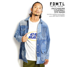 FDMTL PATCHWORK COVERALL 3YR WASH FA22-JK33U画像
