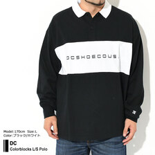 DC SHOES Colorblocks L/S Polo DPL224066画像
