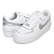 NIKE WMNS AF1 SHADOW white/metallic silver CI0919-119画像