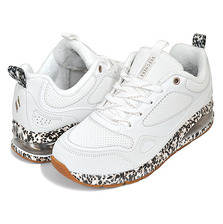 SKECHERS UNO 2 SPOT TASTIC! WHITE/LEOPARD 155639-WHLD画像