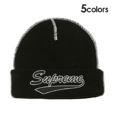 Supreme 22FW Contrast Stitch Beanie画像