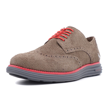 COLE HAAN ORIGINALGRAND WINGTIP OX "STAPLE PIGEON" GRAY/CORDUROY/PINK/SILVER C37151画像