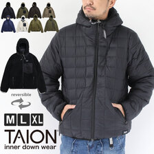 TAION マウンテン リバーシブル ダウン&times;ボアフーディー TAION-R106MB画像