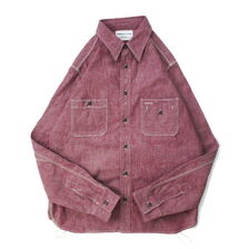 SAMURAI JEANS SJCBS22 セルビッチシャンブレーシャツ画像