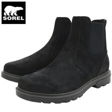 SOREL CARSON CHELSEA WP Black/Jet NM4900-010画像