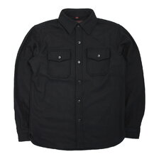 Schott 7810 WOOL CPO SHIRT BLACK画像