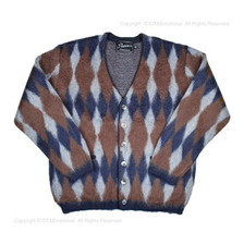 Pherrow's モヘア カーディガン MOHAIR ニット KNIT ダイヤ柄 アーガイル 22W-PMSC2画像