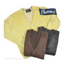 Pherrow's モヘア カーディガン MOHAIR ニット KNIT 無地 22W-PMSC1画像