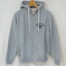 THE FLAT HEAD HIGH NECK SWEAT PARKA - FLYING WHEEL - FN-MHZP-001画像