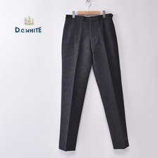 DC WHITE WOOL MELTON TAPERED PANTS MEDIUM GREY D224850画像