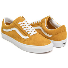 VANS OLD SKOOL PIG SUEDE GOLDEN YELLOW VN0A5JMIF3X画像