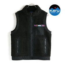 KAVU Boa Vest Black 19821105画像