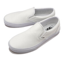 VANS CLASSIC SLIP-ON PREMIUM LEATHER TRUE WHITE VN0A5AO8W00画像