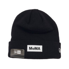 NEW ERA &times; MoMA BEANIE NAVY画像