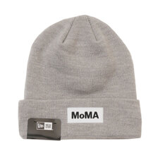 NEW ERA &times; MoMA BEANIE GREY画像