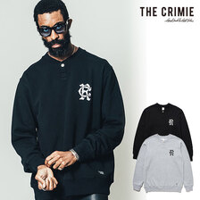 CRIMIE CIRCLE LOGO SNAP CREW NECK SWEAT CR1-02B5-CL60画像