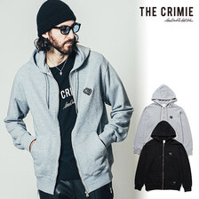 CRIMIE EMBLEM SWEAT ZIP HOODIE CR1-02B5-CL55画像