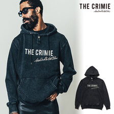 CRIMIE VINTAGE OVERDYE SWEAT SNAP HOODIE CR1-02B5-CL70画像