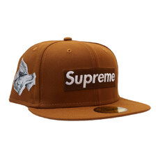 Supreme 22FW Money Box Logo New Era BROWN画像