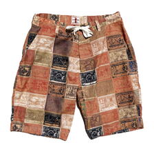 SAMURAI JEANS SJSP23-PC パッチ総柄生地イージーショーツ画像