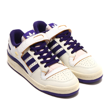 adidas FORUM 84 LOW OFF WHITE/COLLEGE PURPLE/CREAM WHITE GW2009画像