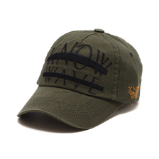 Know Wave KNOW WAVE BIG LOGO EMBROIDERY BALL-CAP KHAKI画像
