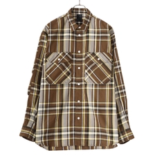 DAIWA PIER39 TECH ELBOW PATCH WORK SHIRTS FLANNEL PLAIDS BE-83022W画像