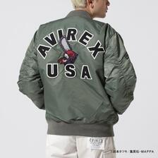 チェンソーマン &times; ONEMADE &times; AVIREX SPECIAL MA-1画像