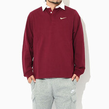 NIKE SB VSPT Top Rugby L/S Polo Burgundy DZ7267-638画像