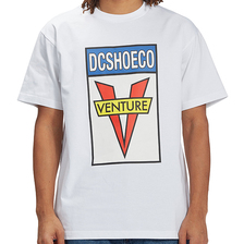 DC SHOES &times; VENTURE AWAKECO HSS WHITE TEE DST224095-WBB0画像