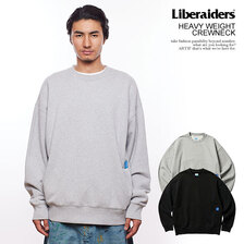 Liberaiders HEAVY WEIGHT CREWNECK 763072203画像