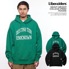 Liberaiders HEAVY WEIGHT COLLEGE PRINT HOODIE 763042203画像