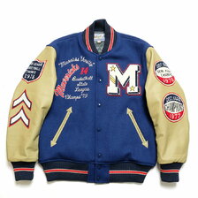 Whitesville 30oz. WOOL MELTON AWARD JACKET - MAVERICKS - WV15166画像