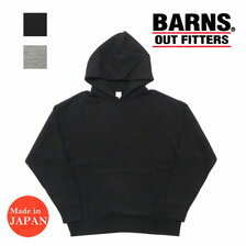 BARNS "WIDE吊裏毛" プルオーバー パーカー BR-9992画像