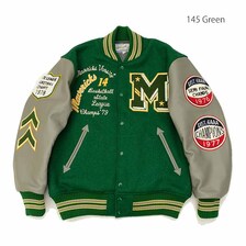 Whitesville 30oz. WOOL MELTON AWARD JACKET - MAVERICKS - WV15166画像