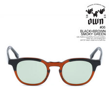 OWN #06 BLACK&times;BROWN/SMOKY GREEN OW-06BKBR-SMGRN画像