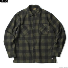 BLUCO FLANNEL SHIRTS OL-048-022画像