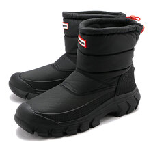 HUNTER INTREPID SHORT SNOW BOOT black MFS9135WWU画像